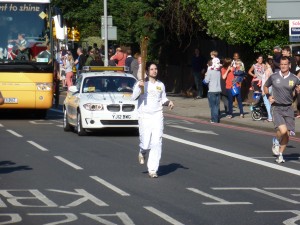 The Torch reaches London