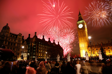 London New Year's Eve 